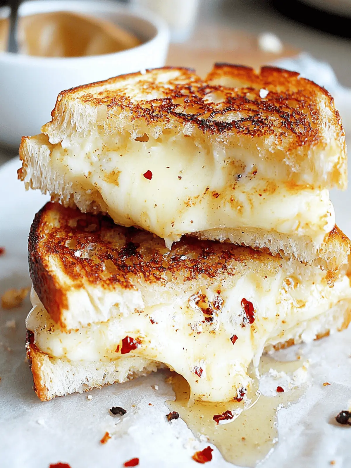 Irresistible Goat Cheese Grilled Cheese with Honey & Spice 4 Goat Cheese Grilled Cheese with Honey & Spice