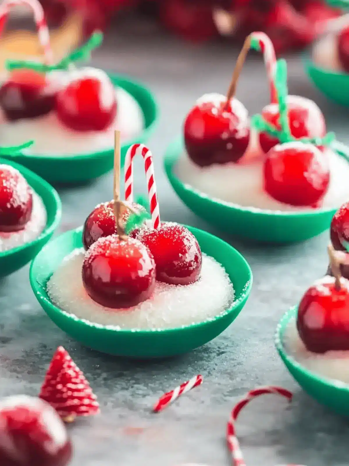 Christmas Drunken Cherries