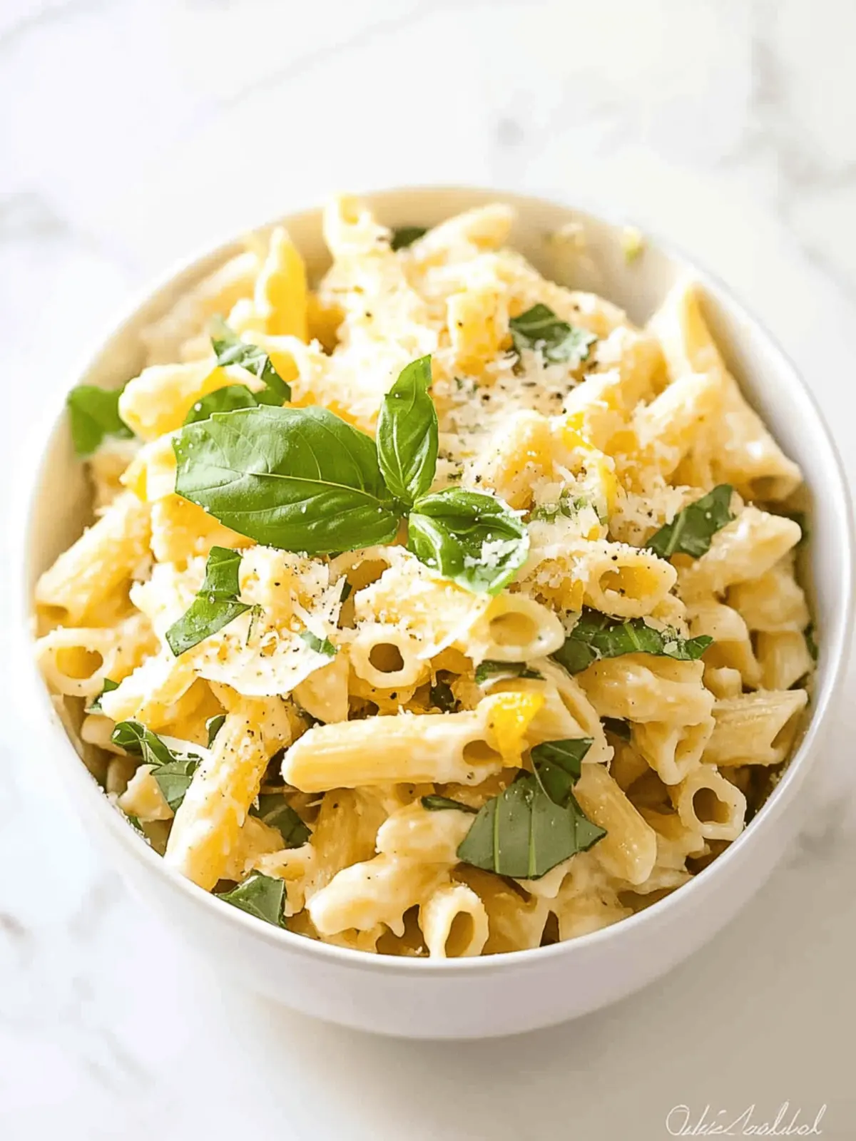 Brighten Your Day with Basil Lemon Pasta Salad Bliss 3 Basil Lemon Pasta Salad