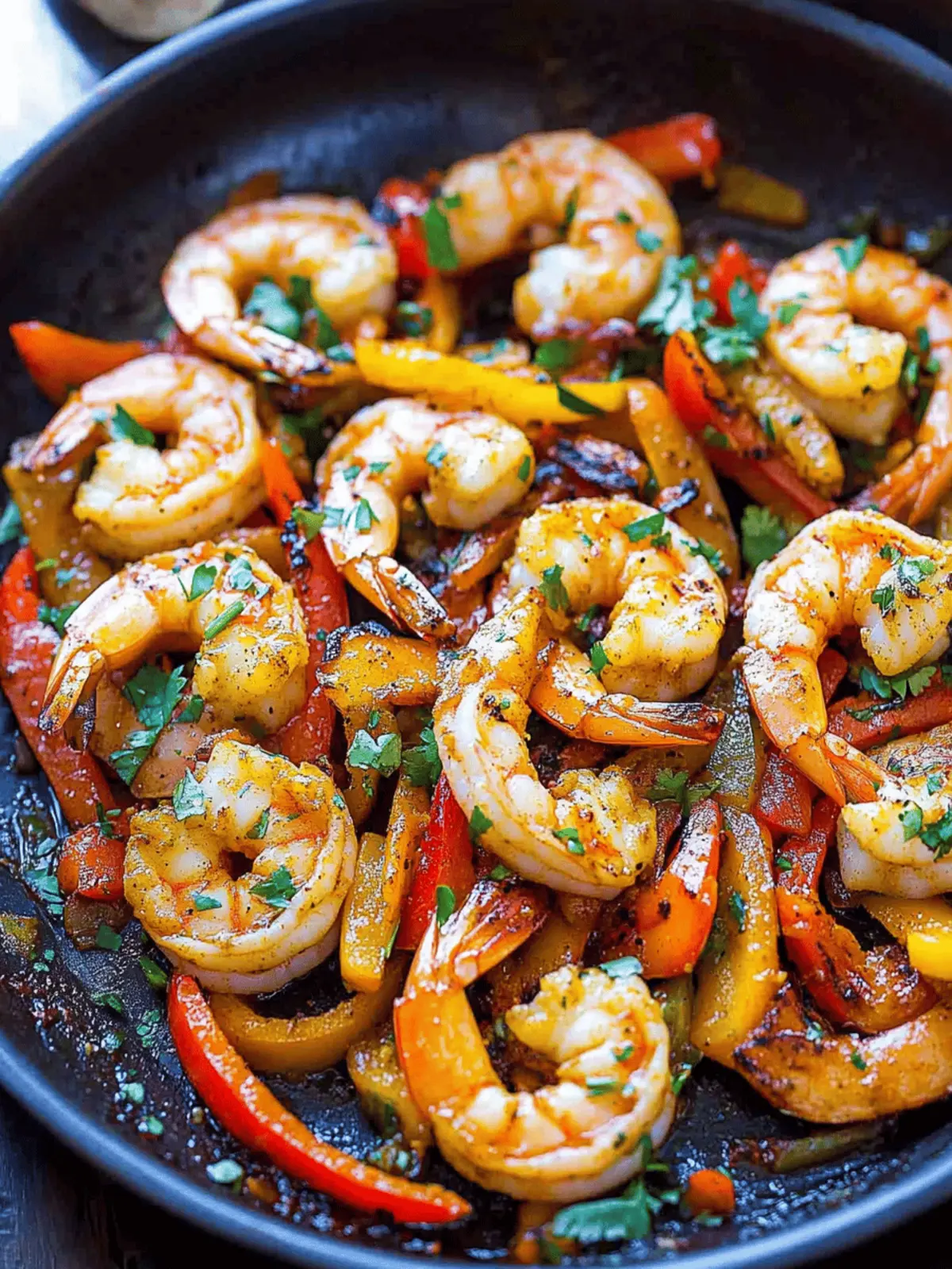 Shrimp Fajitas