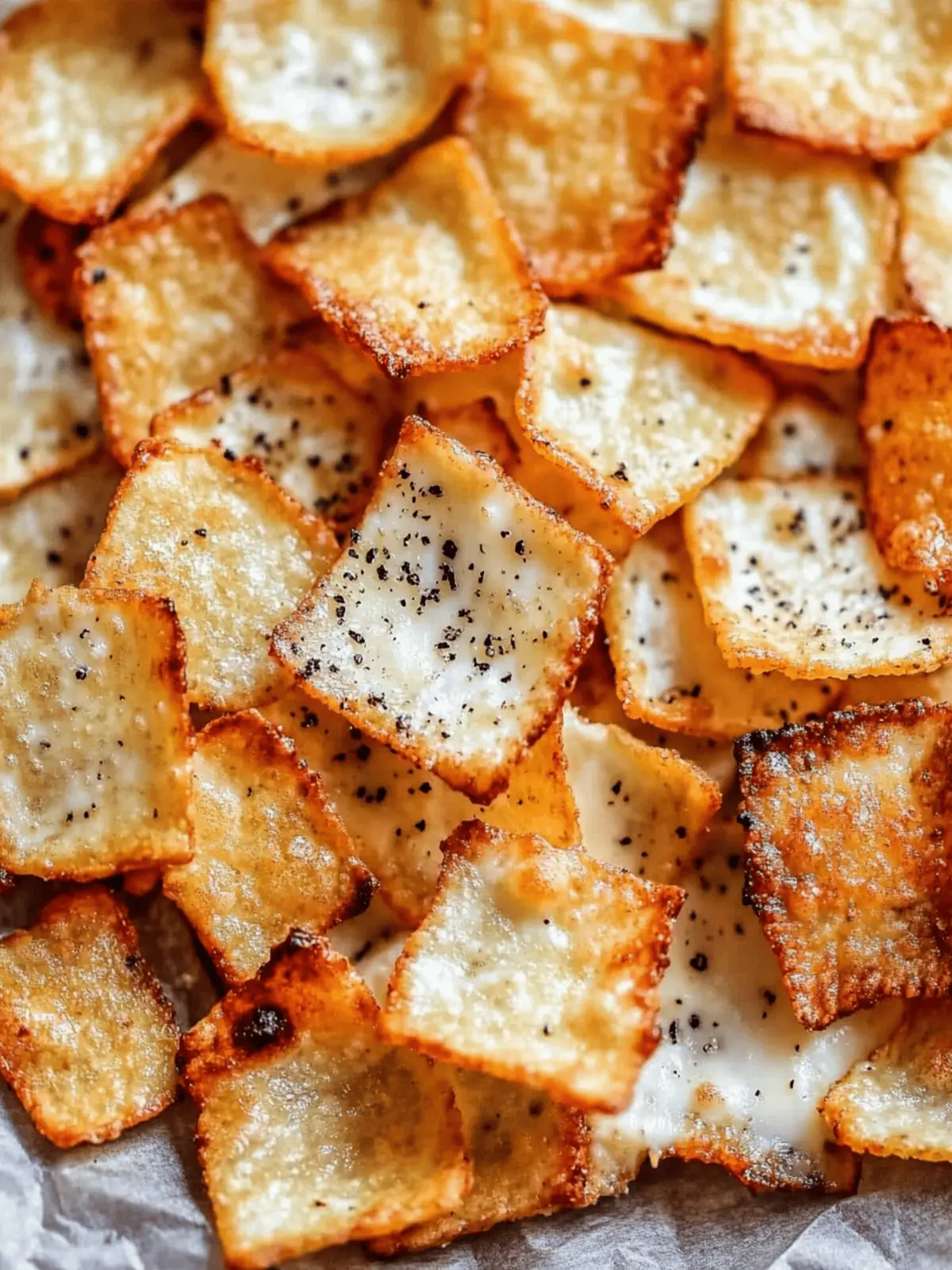 Cottage Cheese Chips
