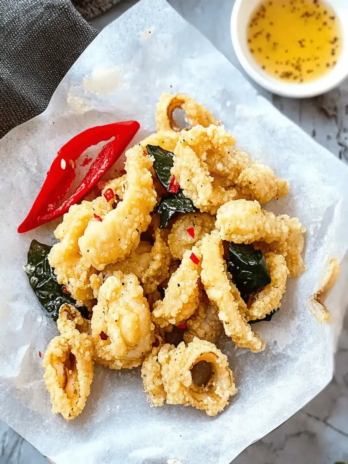 Crispy Salt and Pepper Squid: A Flavorful Homemade Delight 3 Salt and Pepper Squid