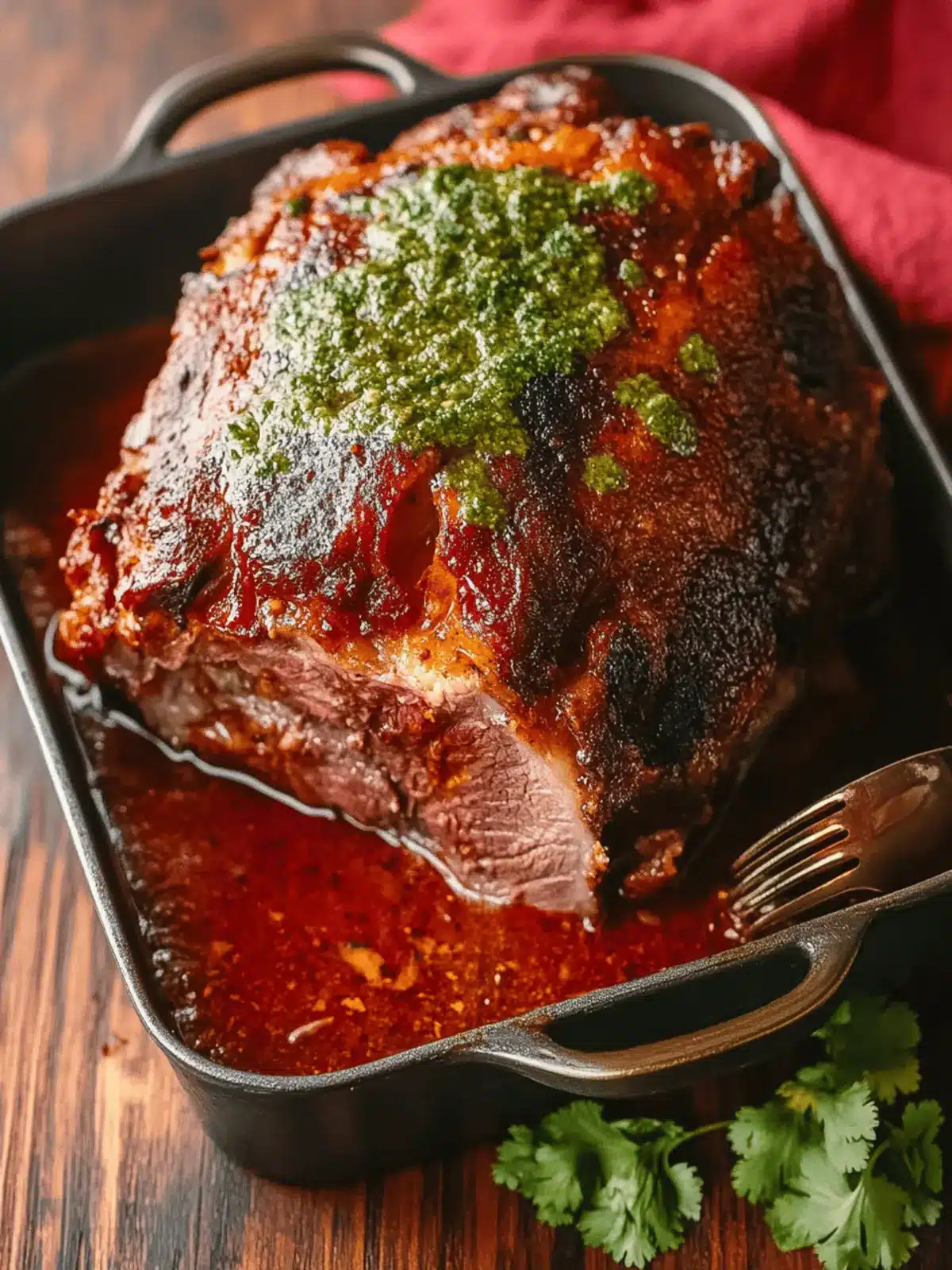 Mouthwatering Pernil-Style Roast Pork for Family Feasts 2 Pernil-Style Roast Pork