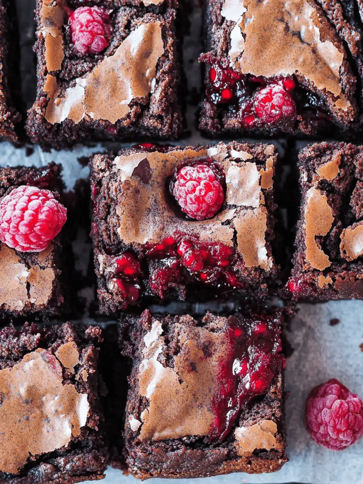 Decadent Raspberry Brownies for a Sweet Home Treat 2 Raspberry Brownies