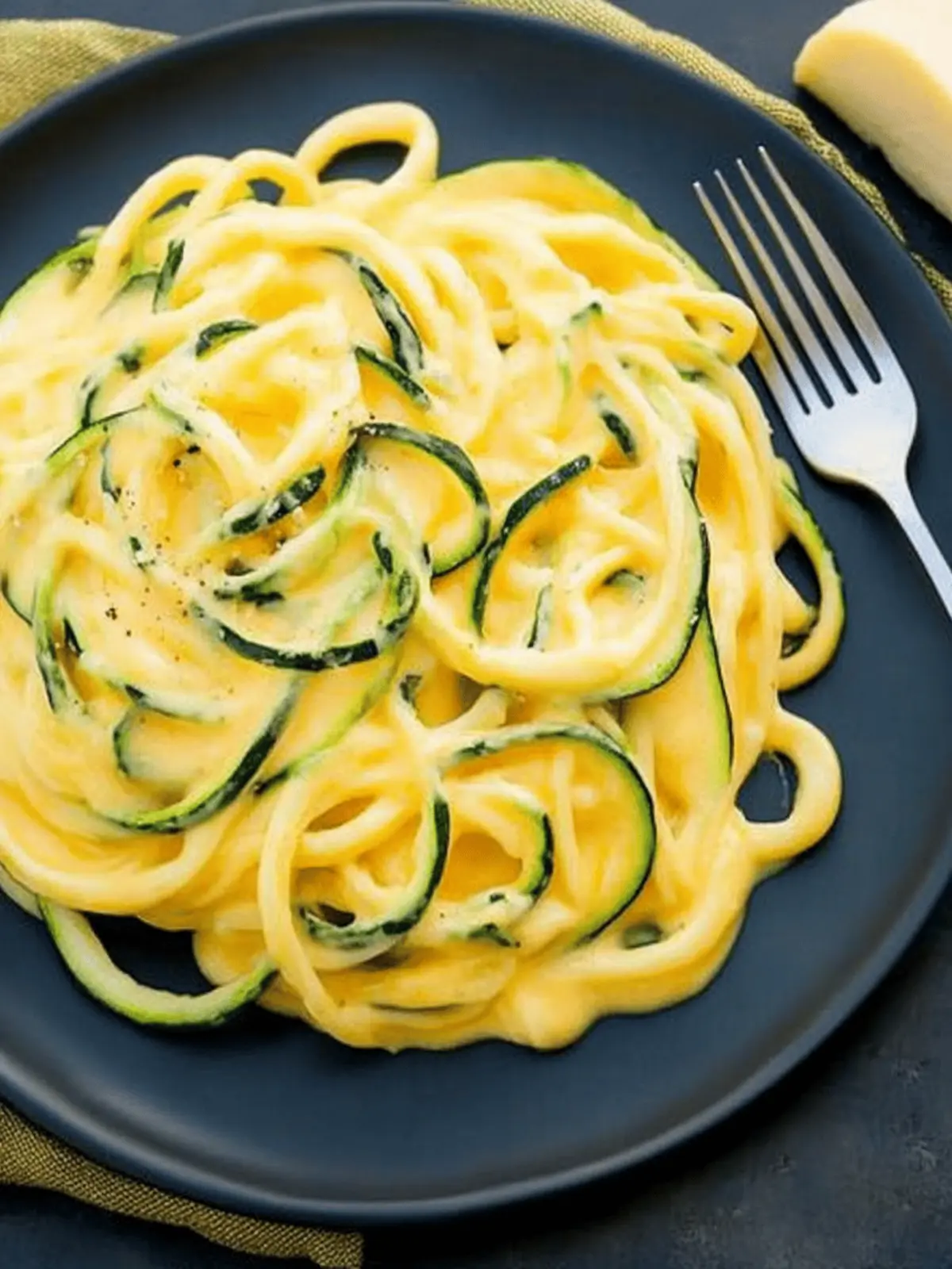 Zucchini Noodles Mac & Cheese