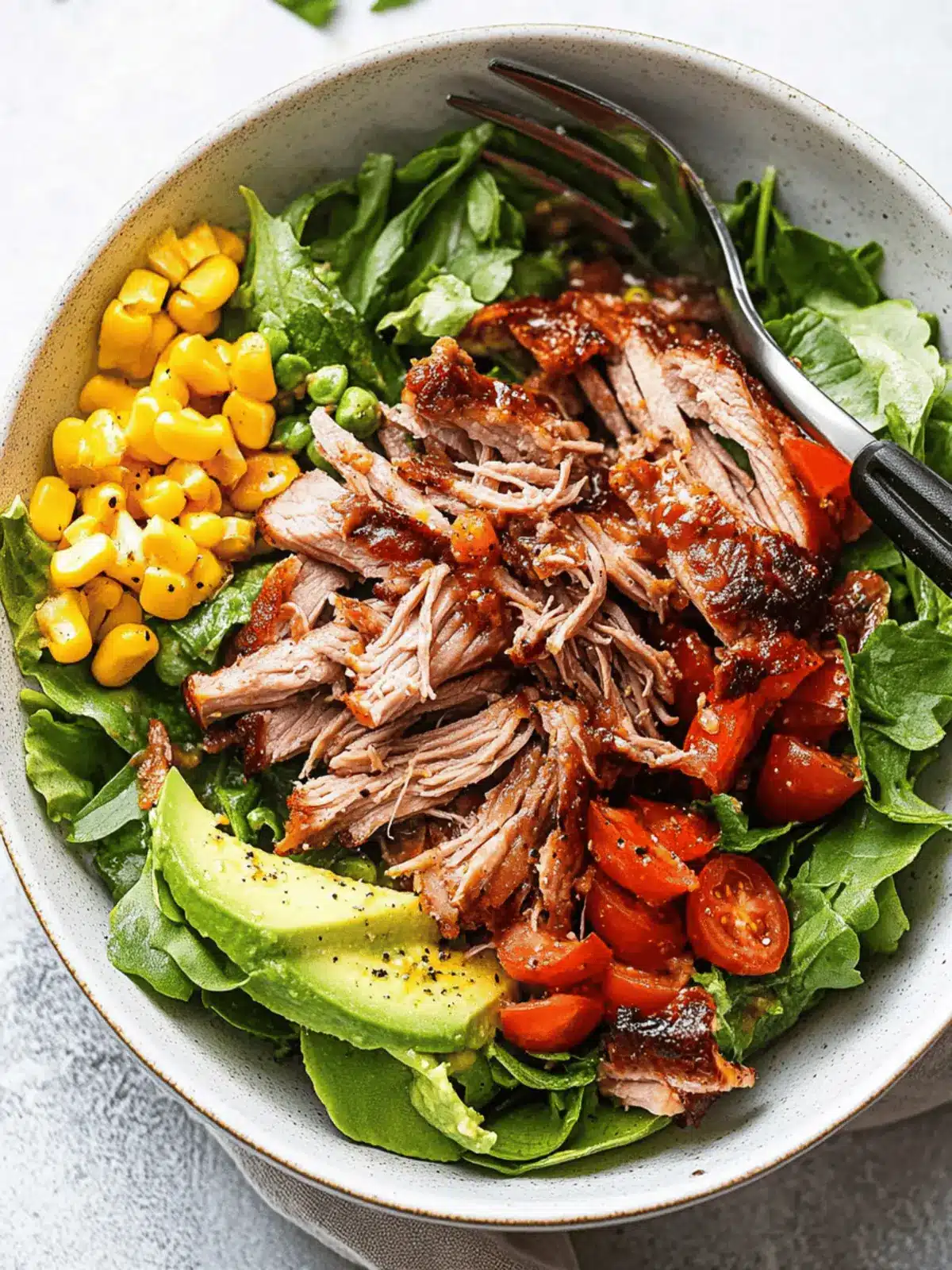Ultimate Pulled Pork Salad to Elevate Your Lunch Game 3 Pulled Pork Salad