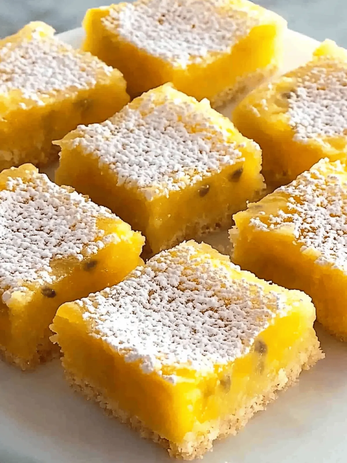 Delicious Tropical Passion Fruit Bars for a Refreshing Treat 4 Tropical Passion Fruit Bars