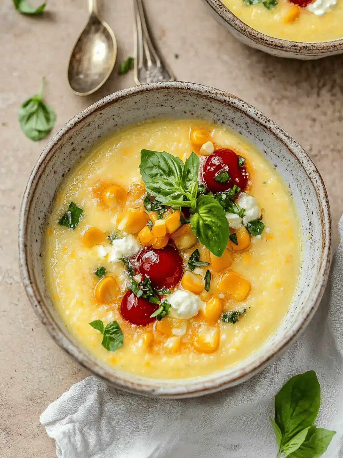 Summer Sweet Corn Gazpacho