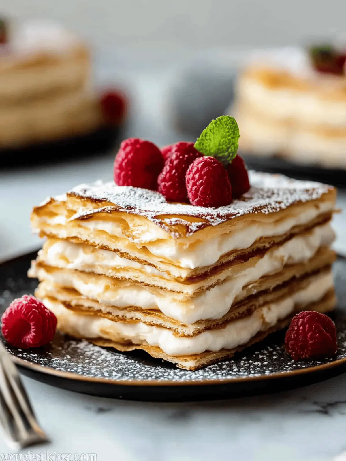 Classic Mille-Feuille: Elevate Your Dessert Game Today 2 Mille-Feuille