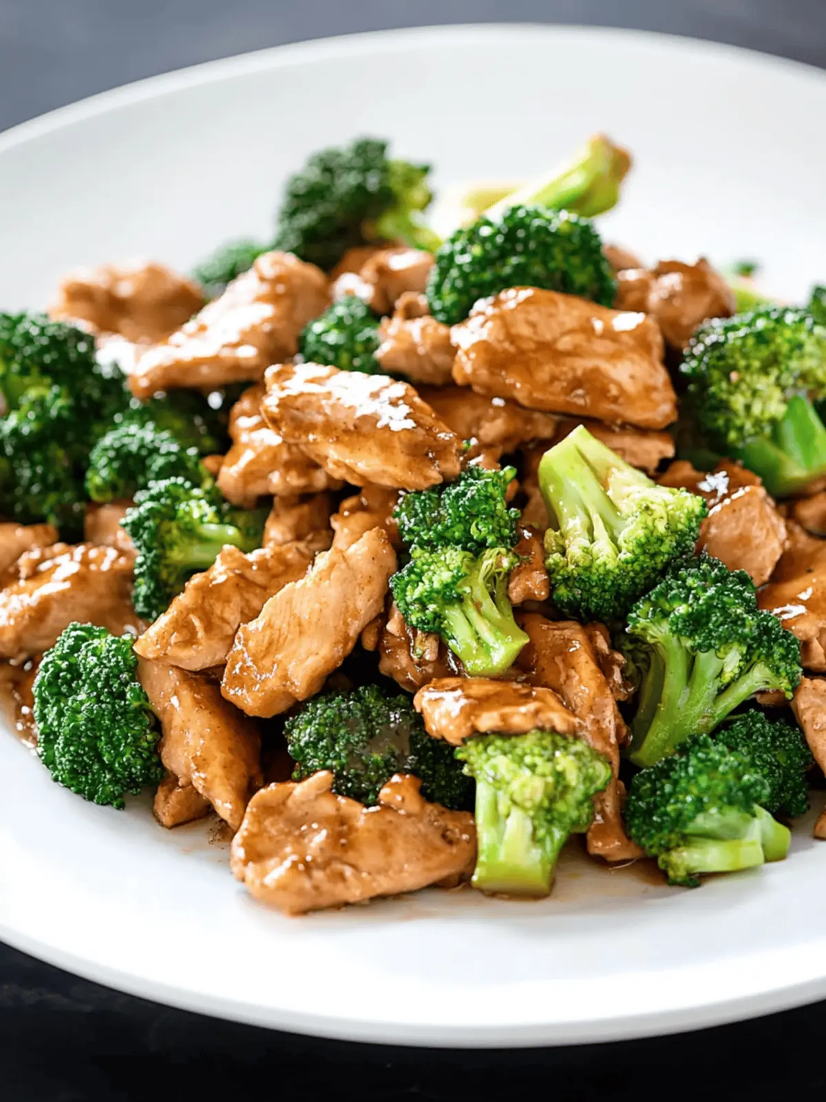 Chinese Chicken and Broccoli