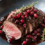 Cranberry Balsamic Roast Beef