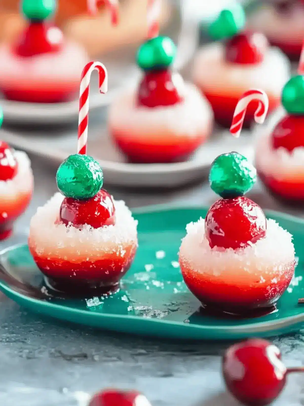 Christmas Drunken Cherries