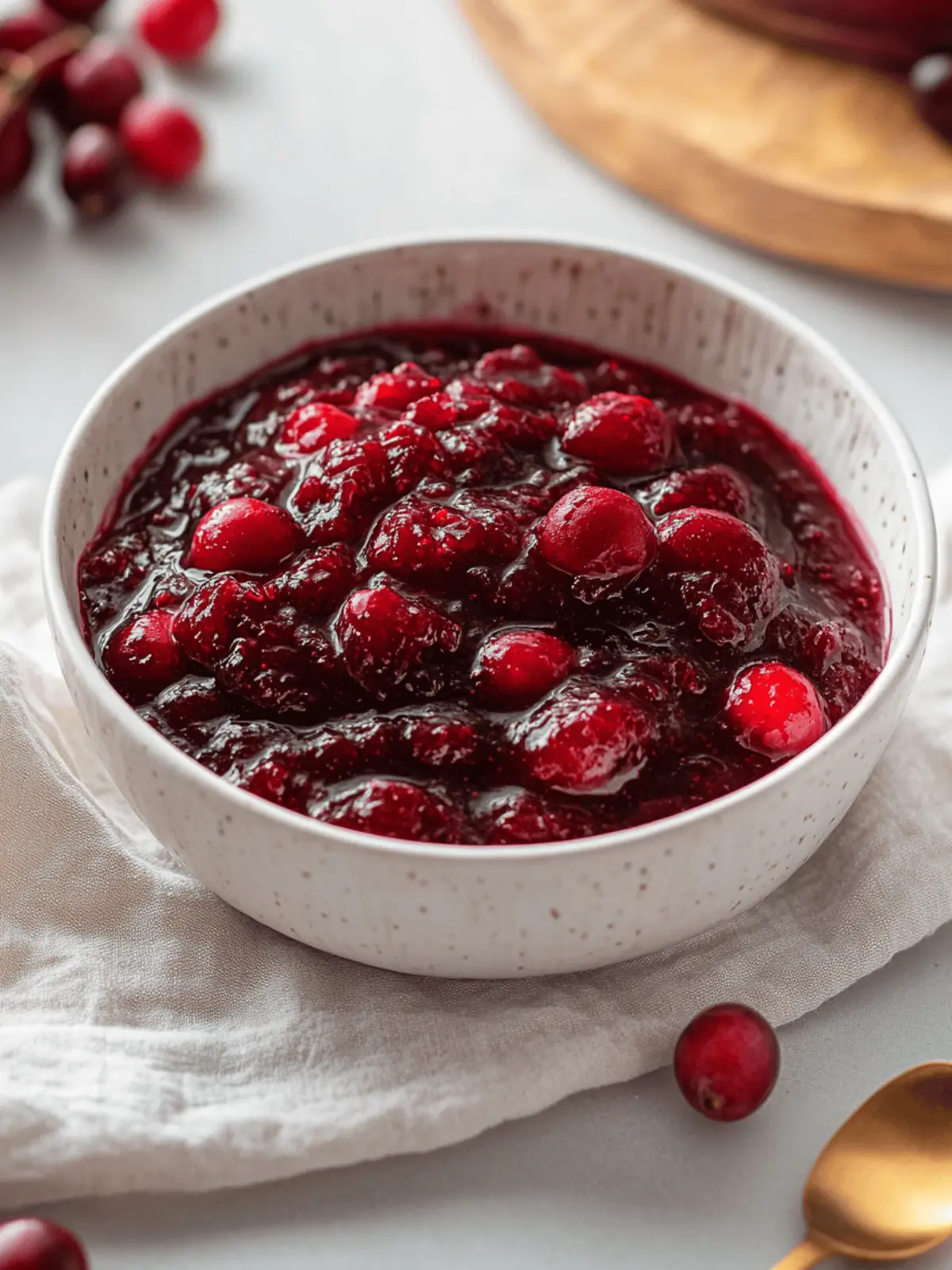 Cranberry Ginger Sauce