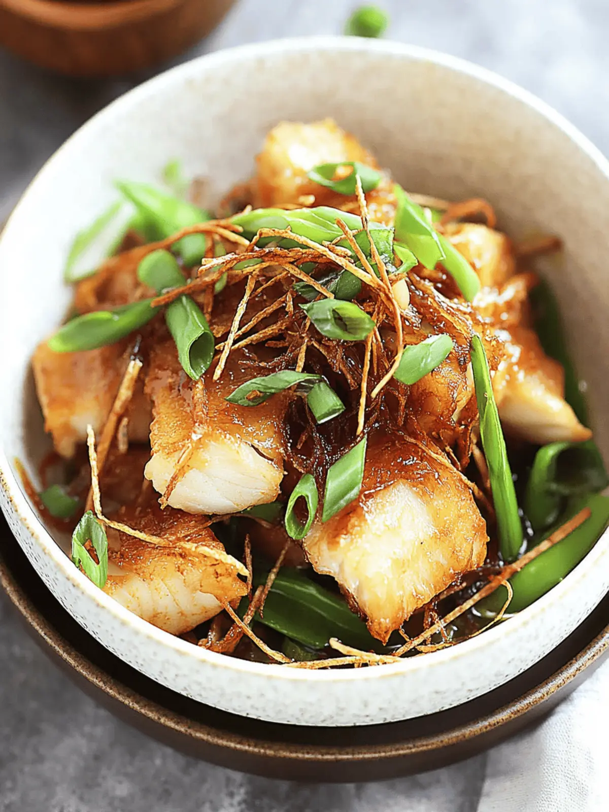 Ginger Soy Fish