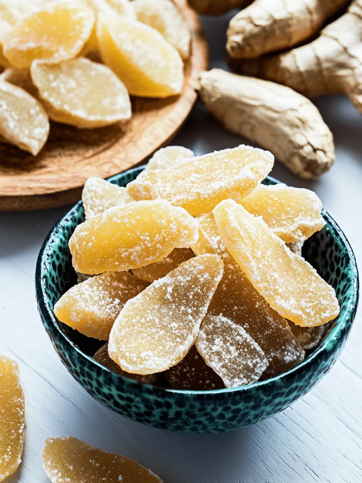 Candied Ginger Chews