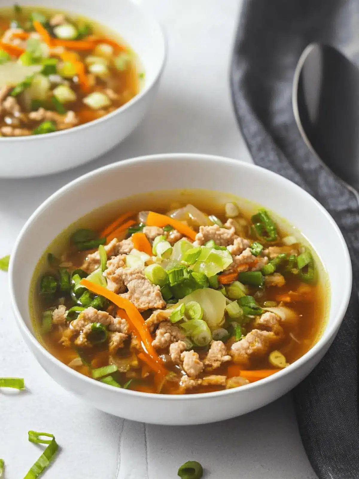 One-Pot Egg Roll Soup