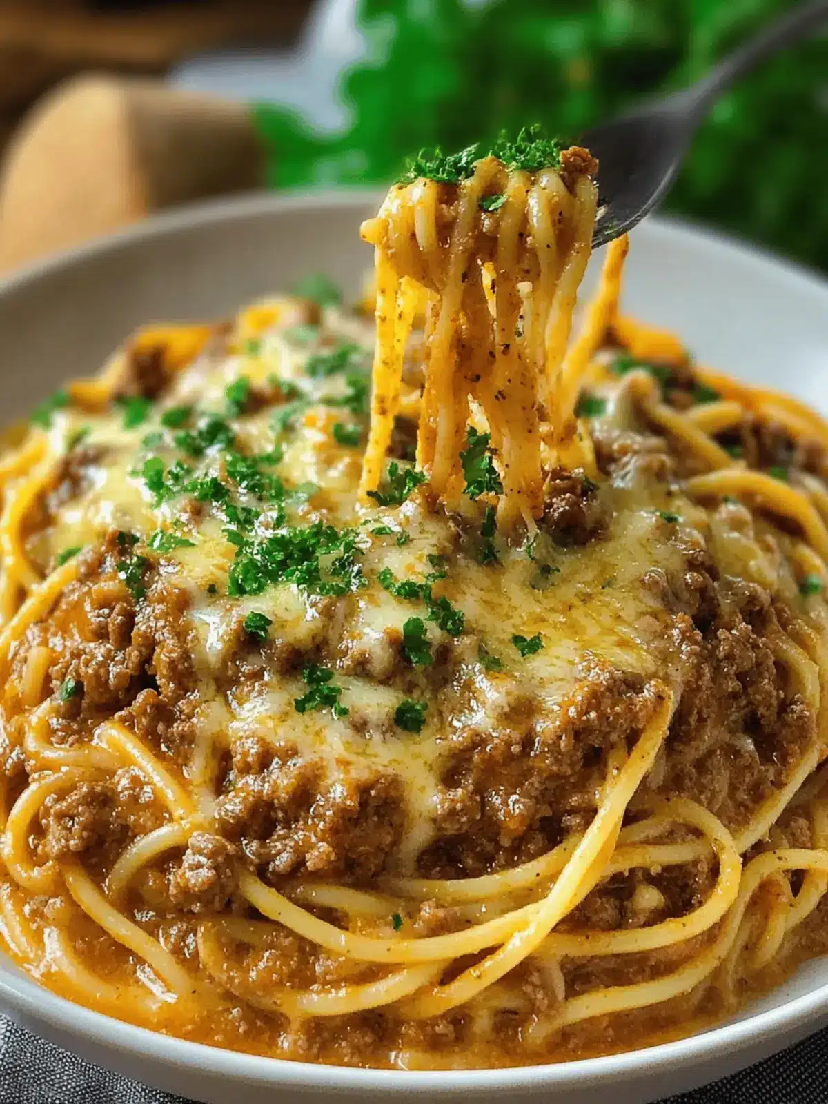 Cajun Beef Spaghetti with Creamy Three-Cheese Indulgence 3 Cajun Beef Spaghetti in Creamy Three-Cheese Parmesan Sauce