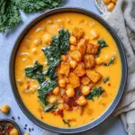 Creamy Tuscan Chickpea Soup