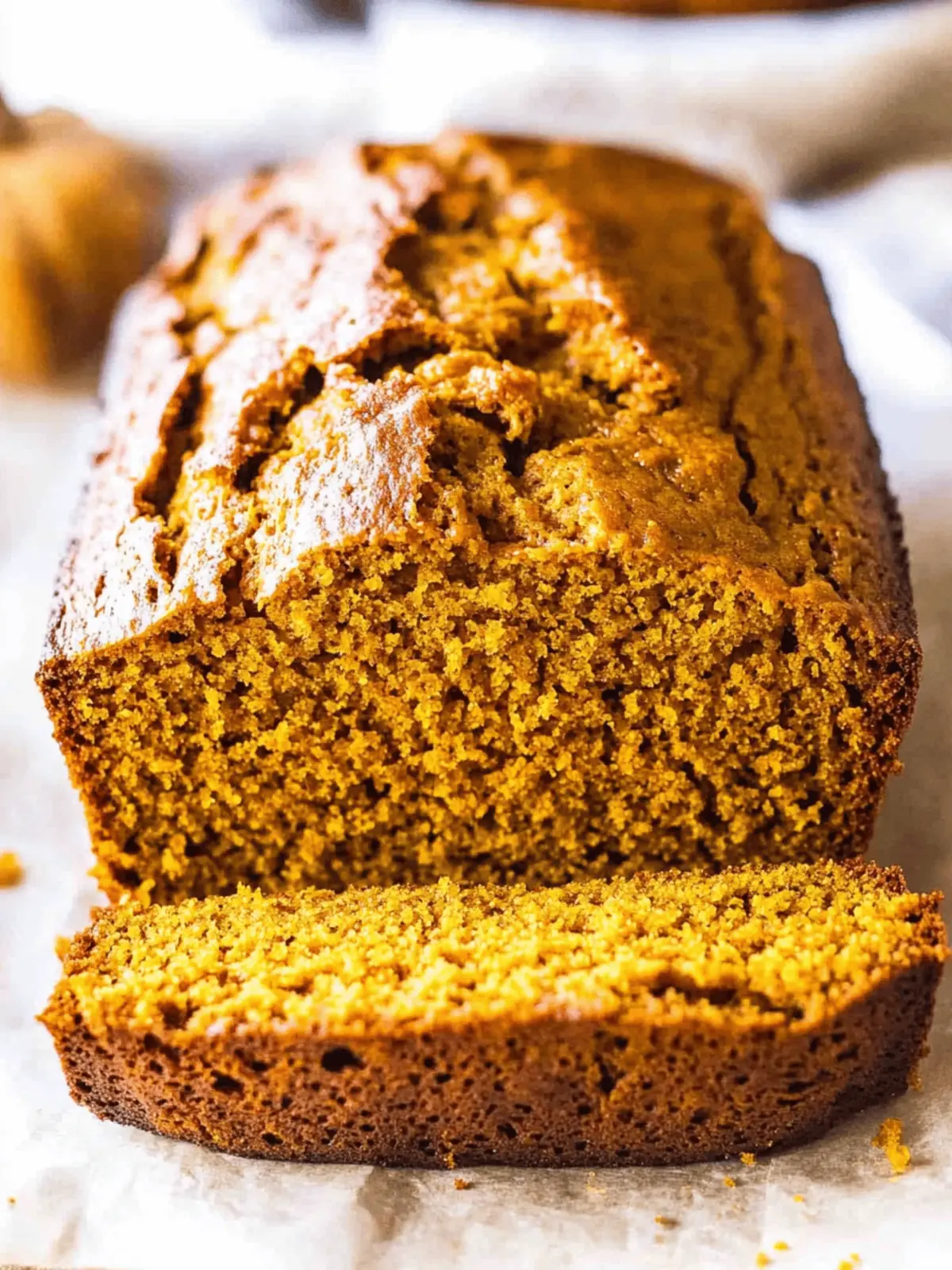 Vanilla Pudding Pumpkin Bread