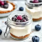 High Protein Cheesecake Jars