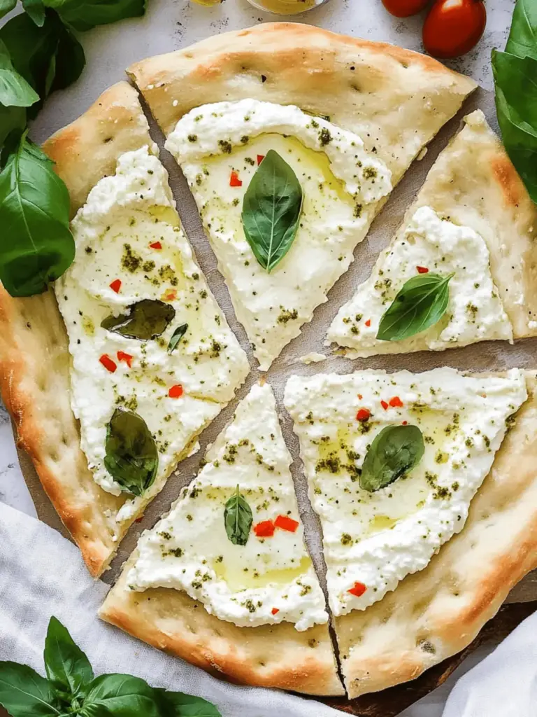 Ricotta Pizza