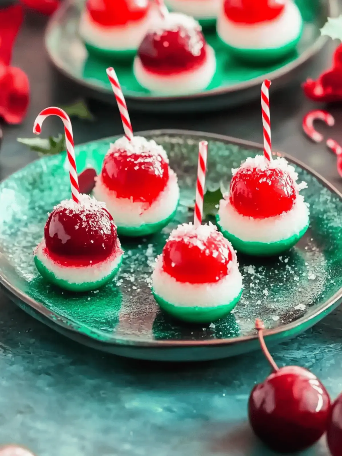 Christmas Drunken Cherries