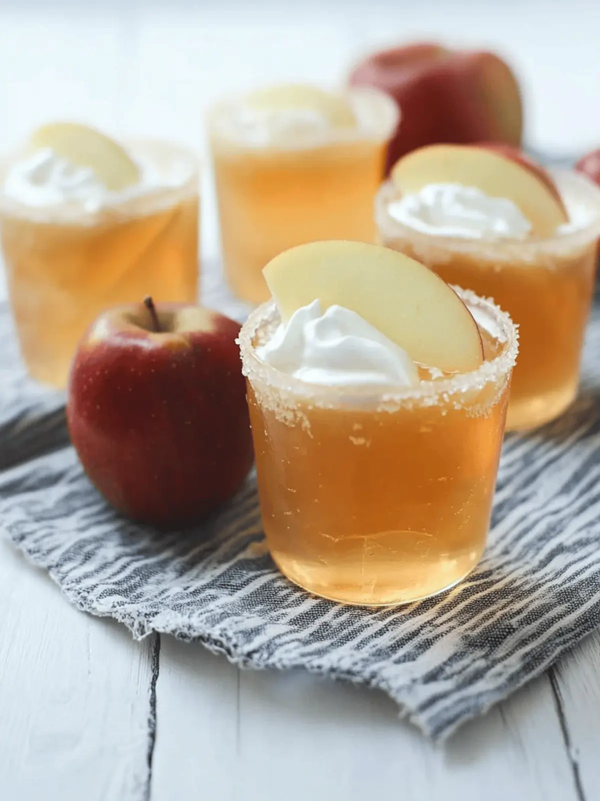 Apple Cider Jello Shots