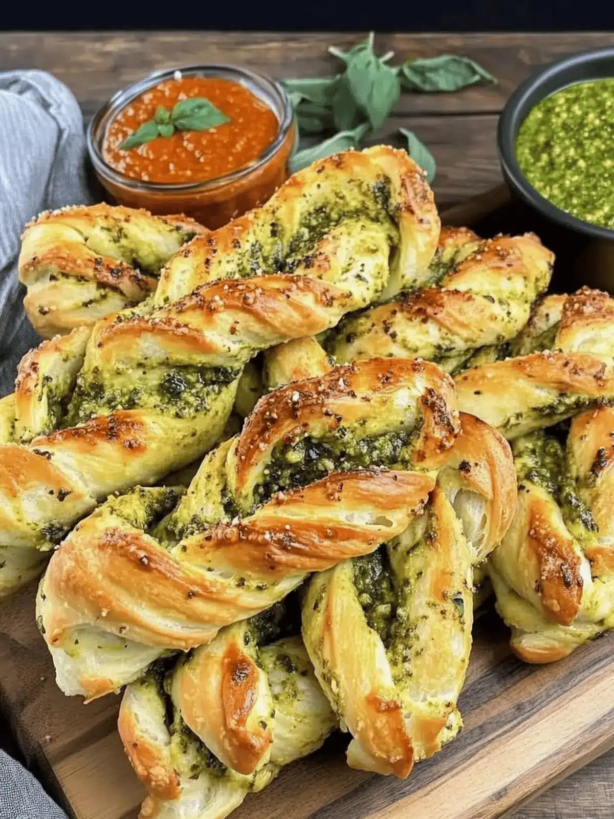 Pesto Twists