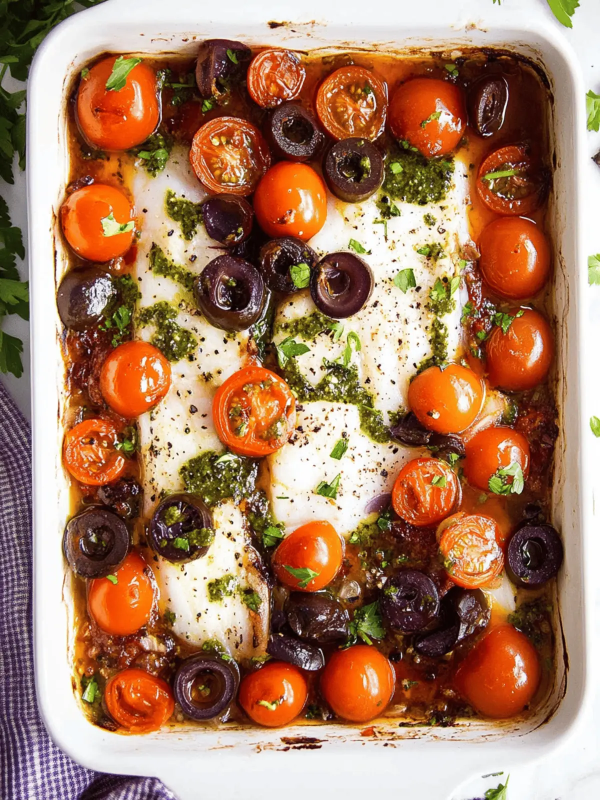 Mediterranean Baked Cod That Will Delight Your Taste Buds 2 Mediterranean Baked Cod