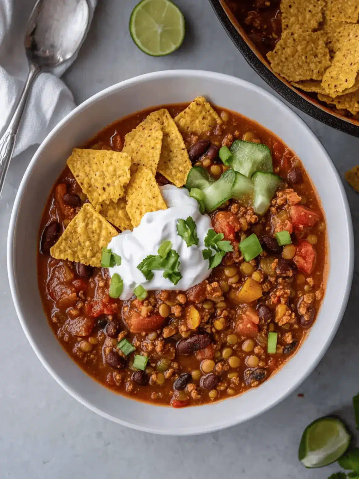 Hearty Lentil Chili You’ll Crave on Chillier Days 2 Lentil Chili