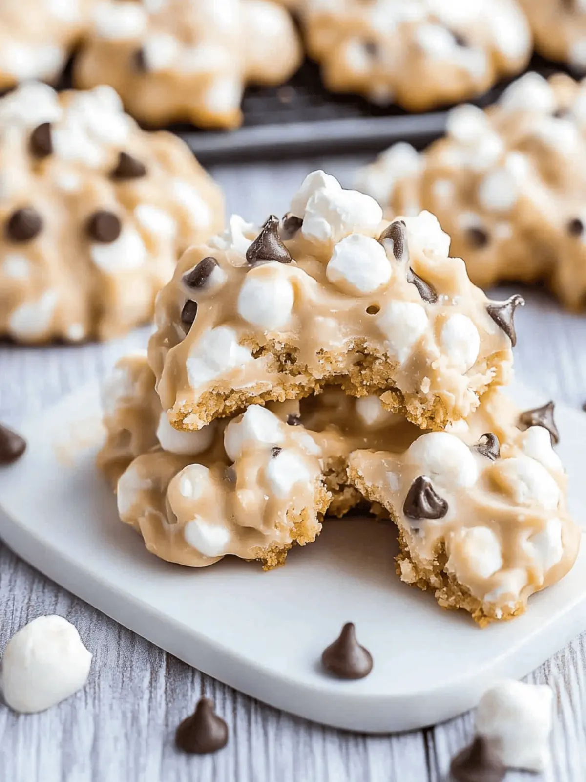 No Bake Avalanche Cookies