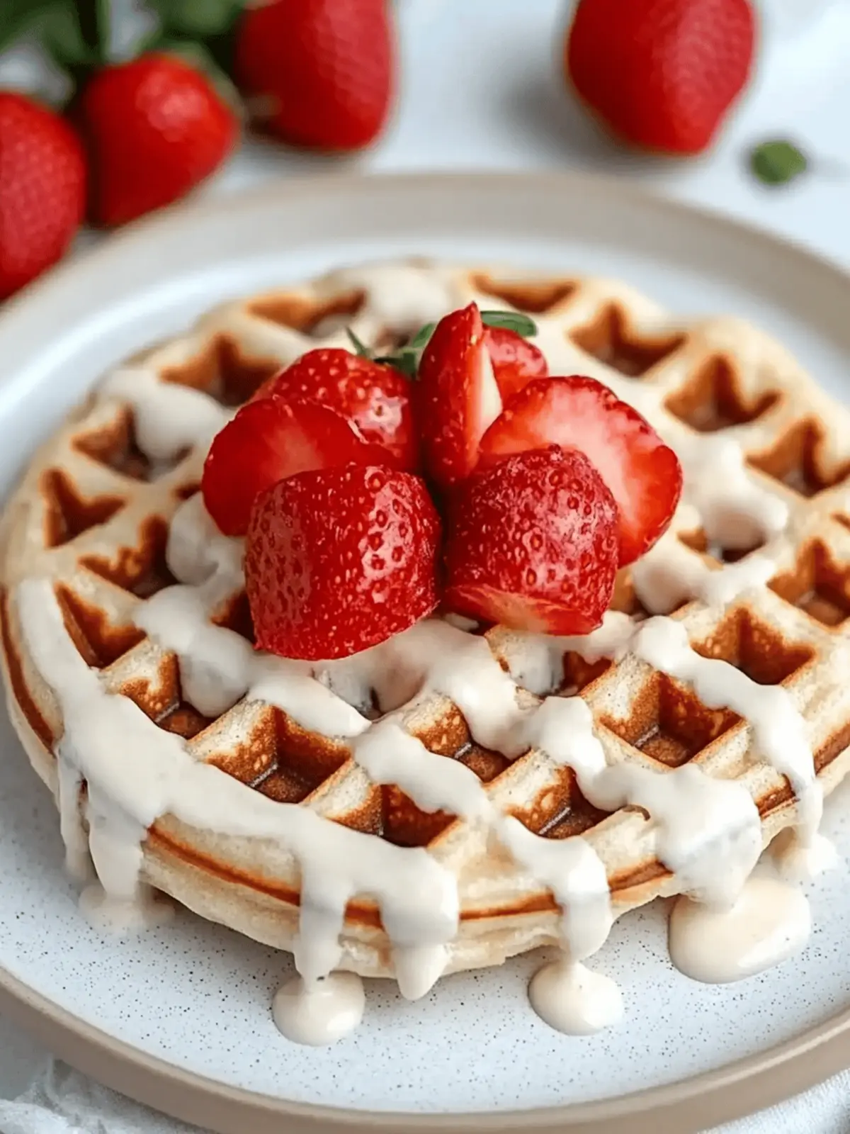Keto Cream Cheese Chaffles