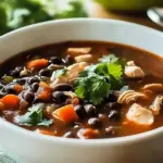 Chicken Black Bean Soup