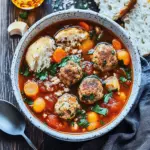 Turkey Meatball Soup