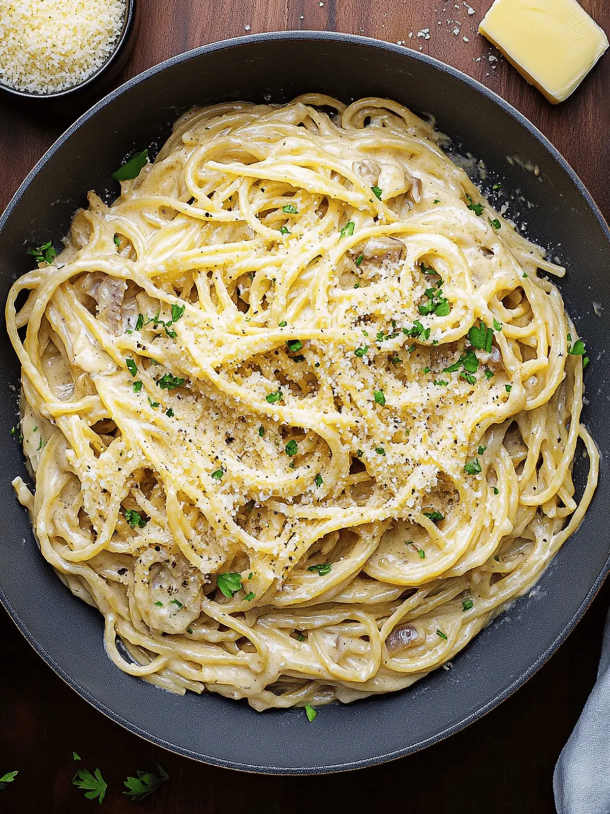 French Onion and Browned Butter Pasta
