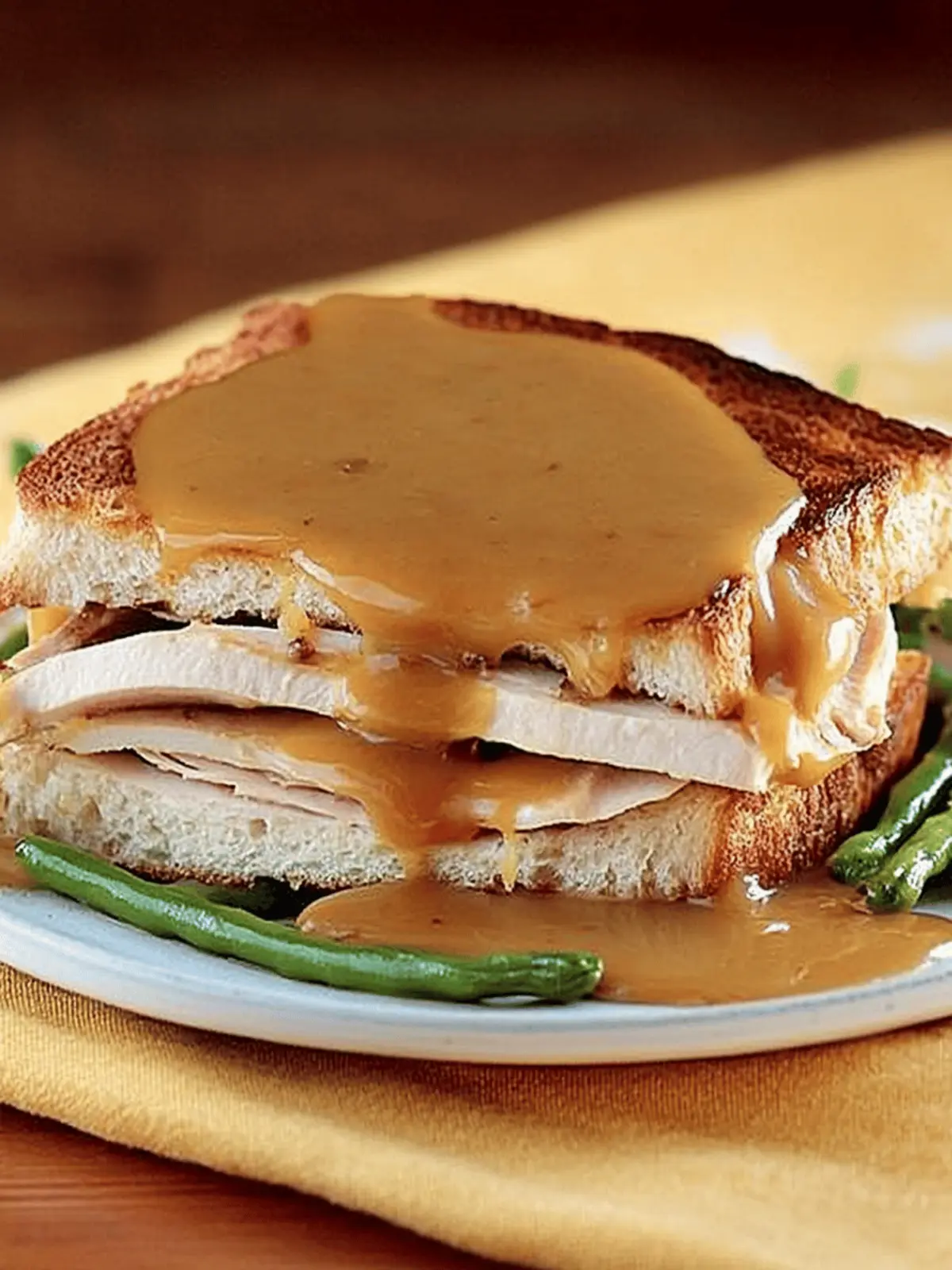 Hot Turkey Sandwich with Gravy