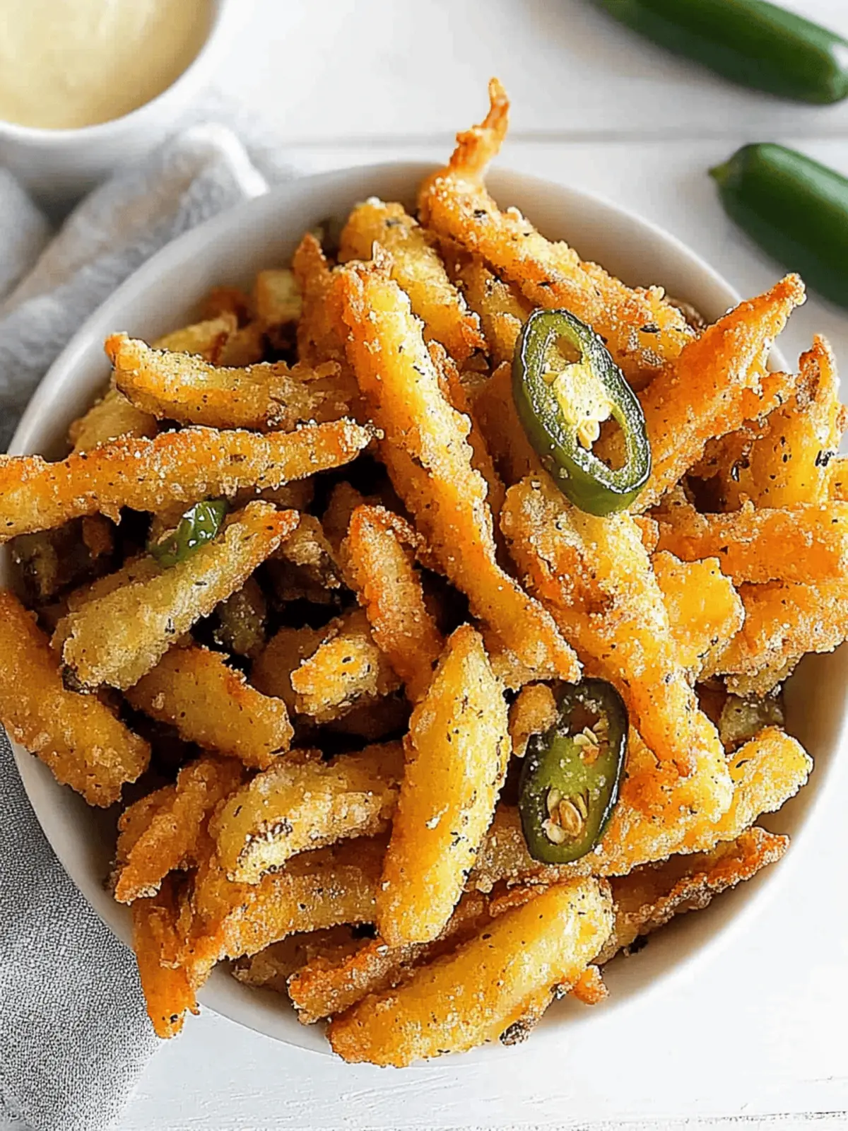 Crispy Jalapeño Fries