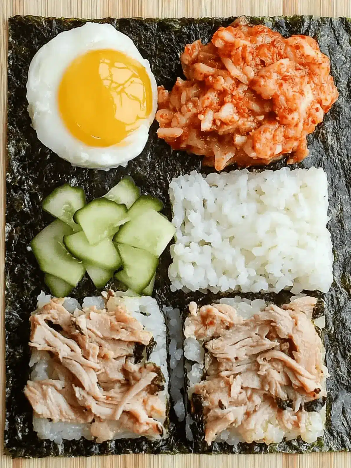 Folded Kimbap