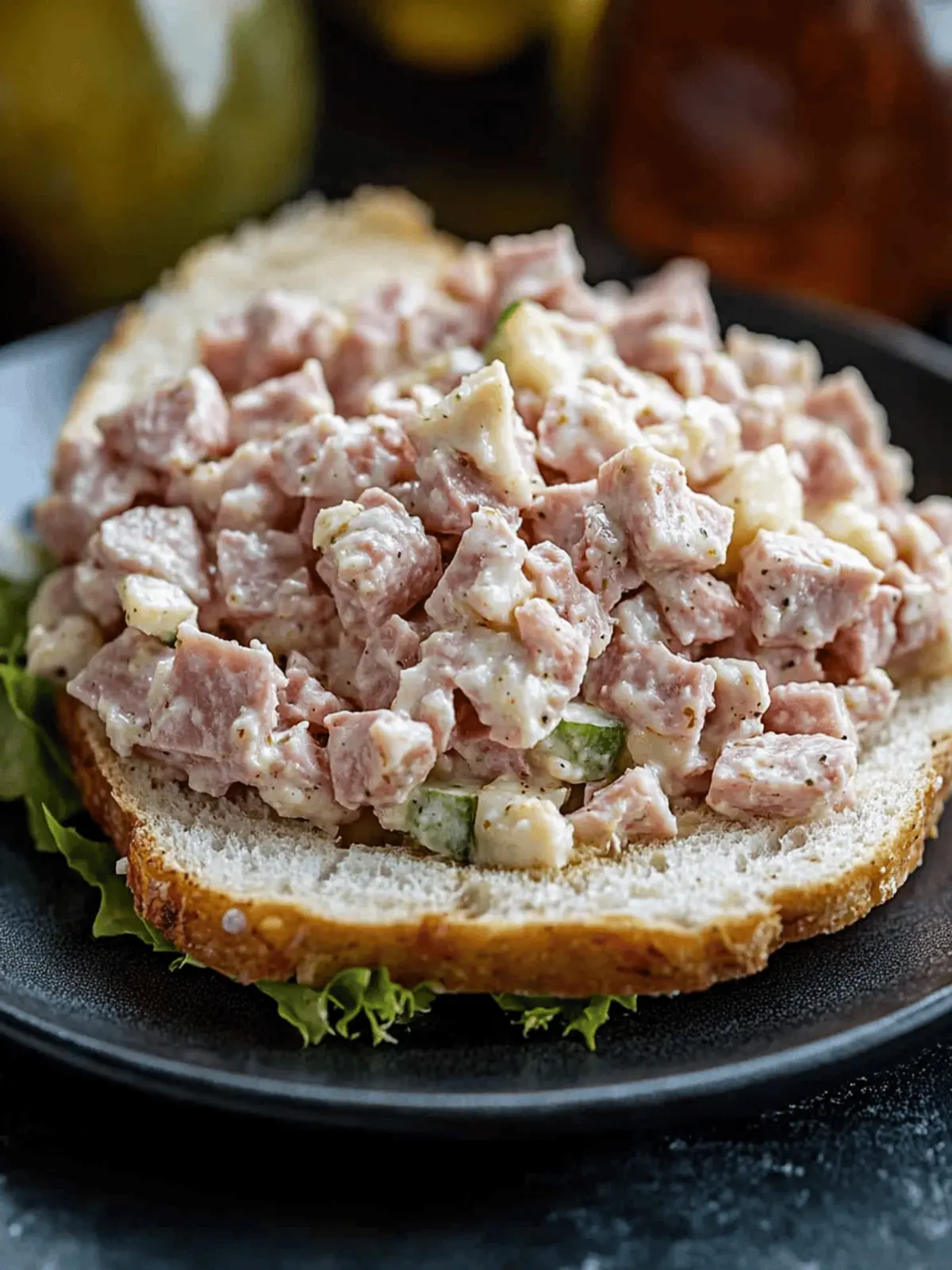 Ultimate Ham Salad Recipe That's Perfect for Snacking 3 Ham Salad