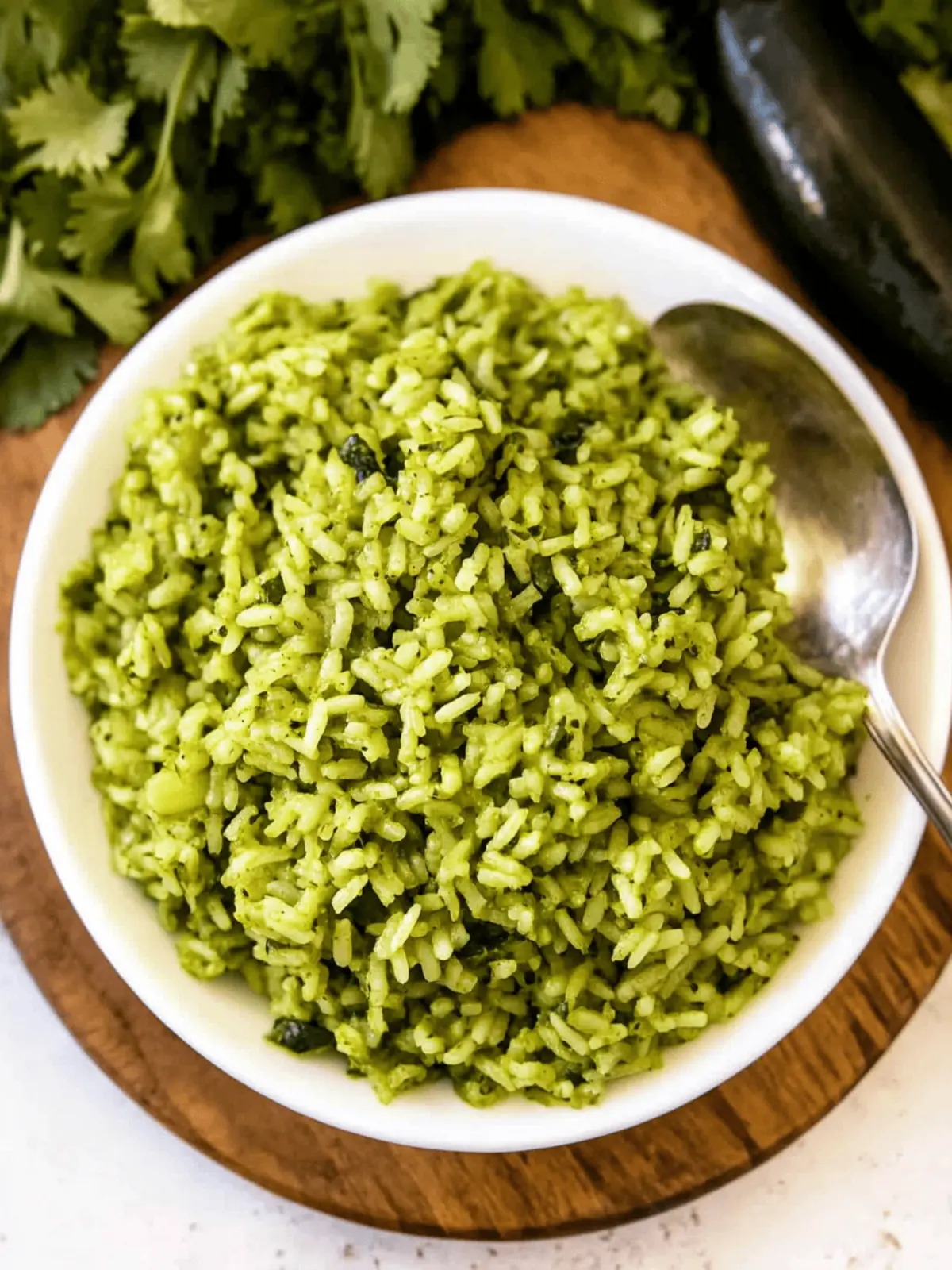 Green Poblano Rice
