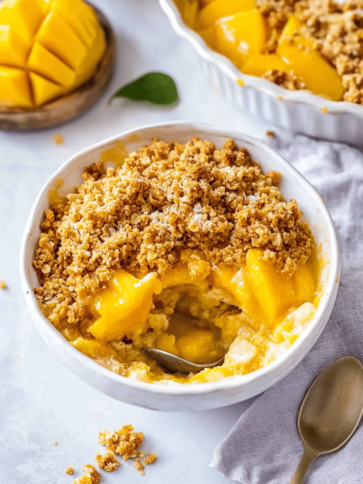 Mango Crumble