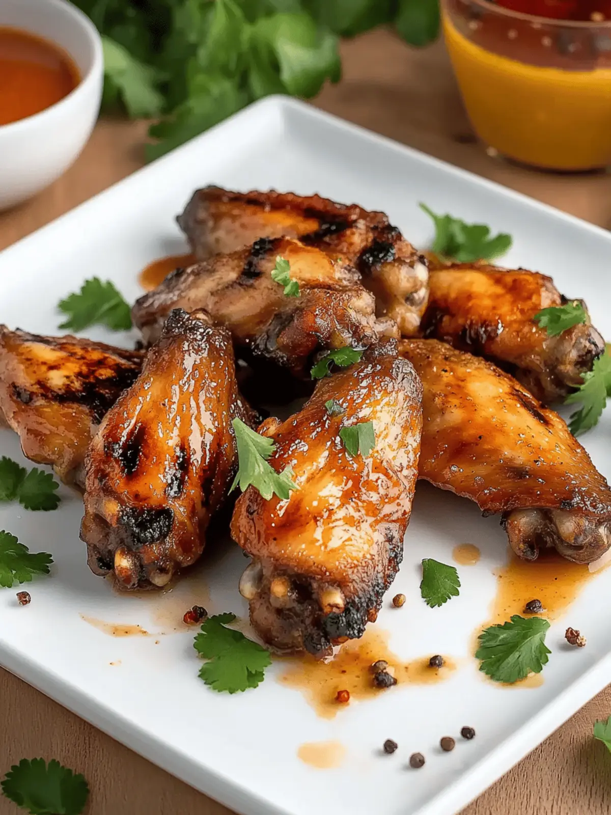 Irresistible Grilled Chicken Wings: Easy Flavorful Dinner! 3 Grilled Chicken Wings