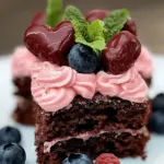 Little Chocolate Heart Cakes