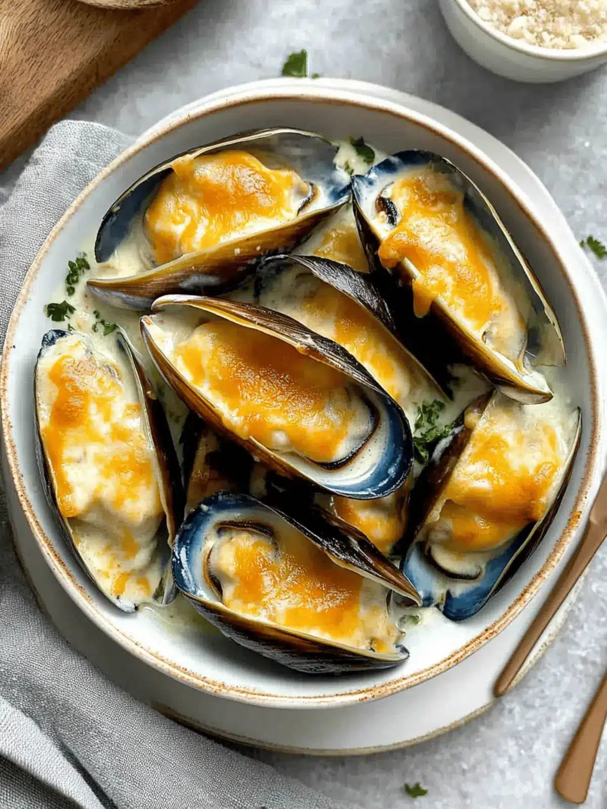 Irresistibly Cheesy Mayo Mussels for Home Cooking Joy 3 Cheesy Mayo Mussels