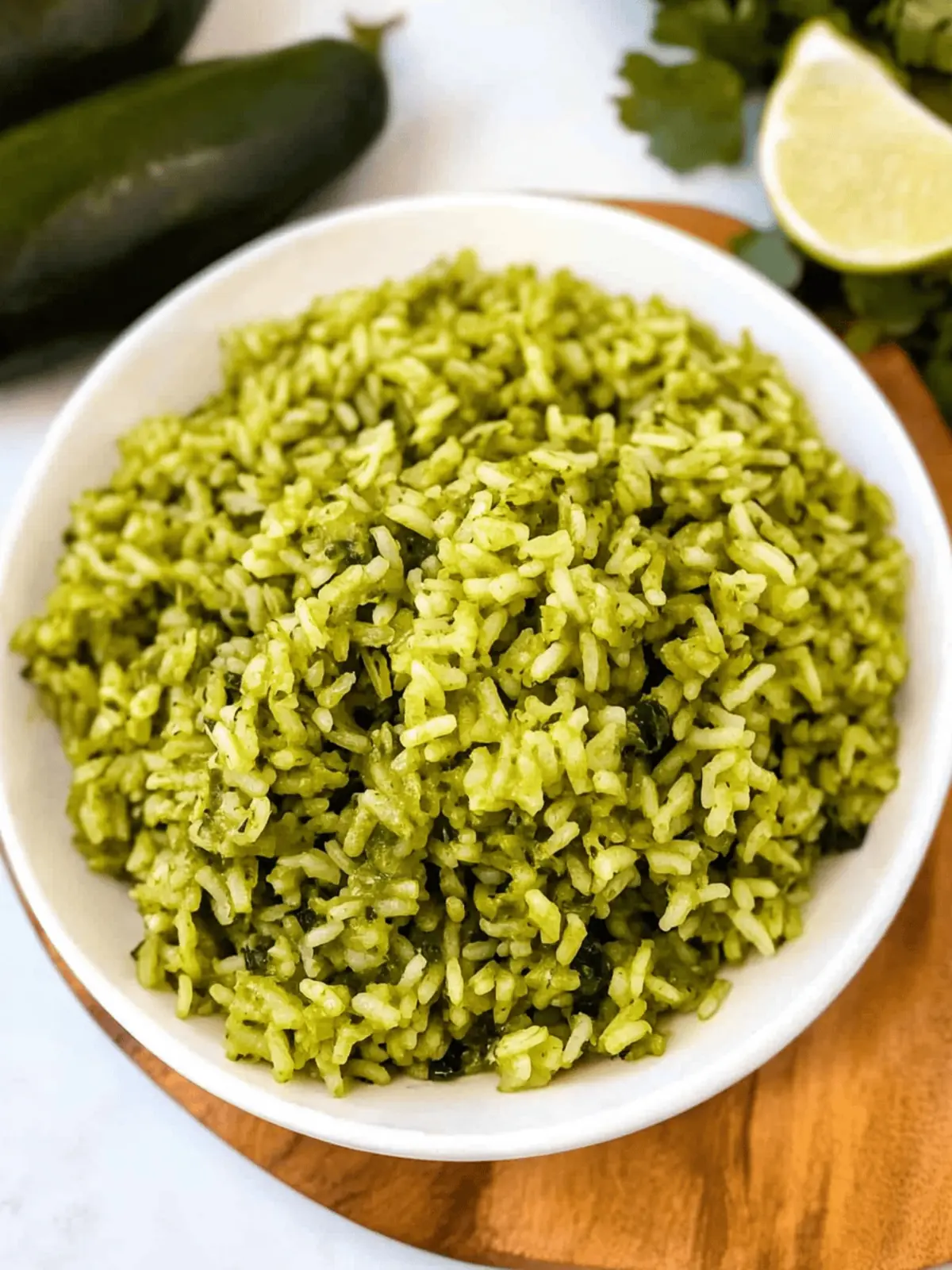 Green Poblano Rice