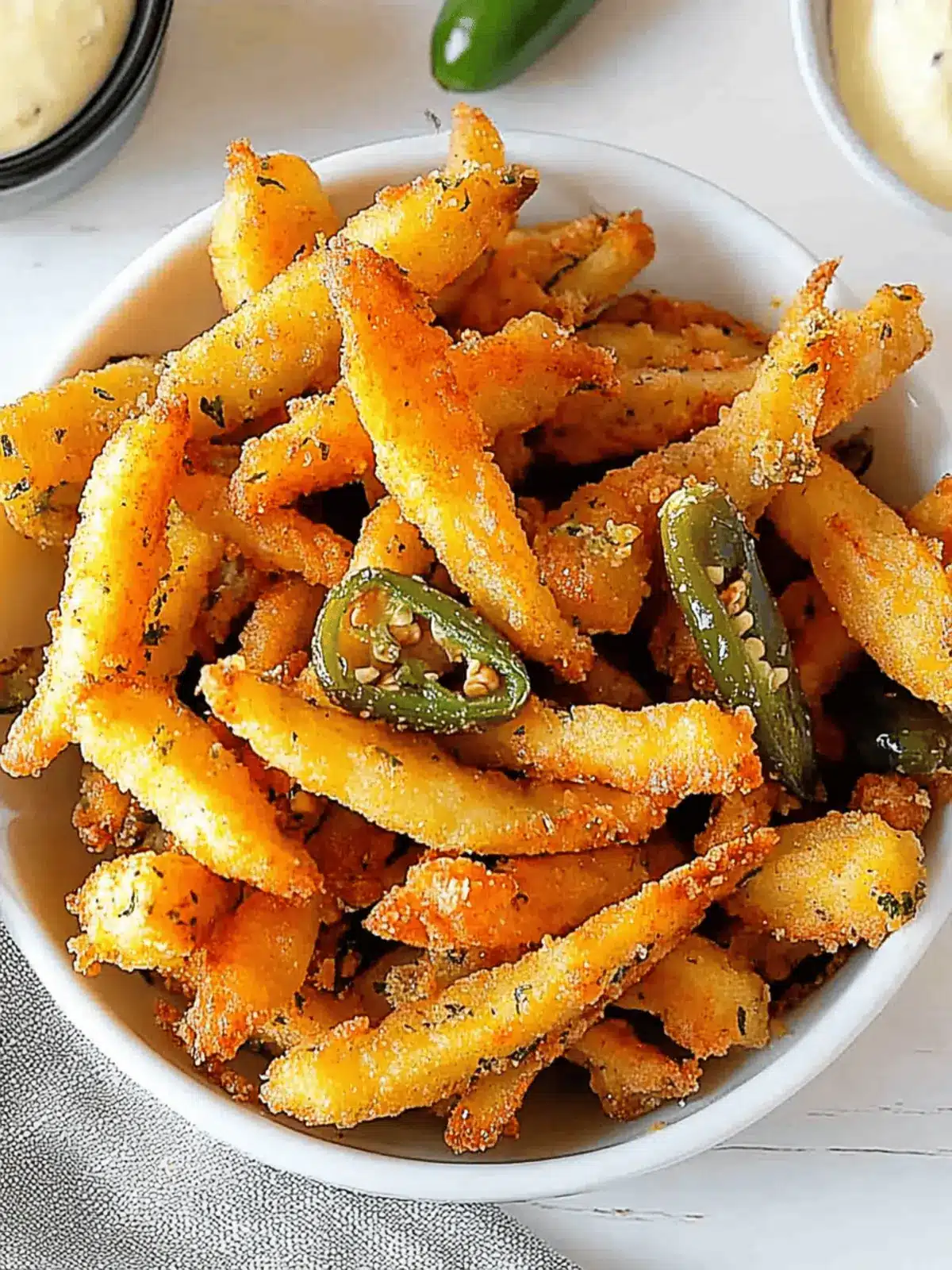 Crispy Jalapeño Fries