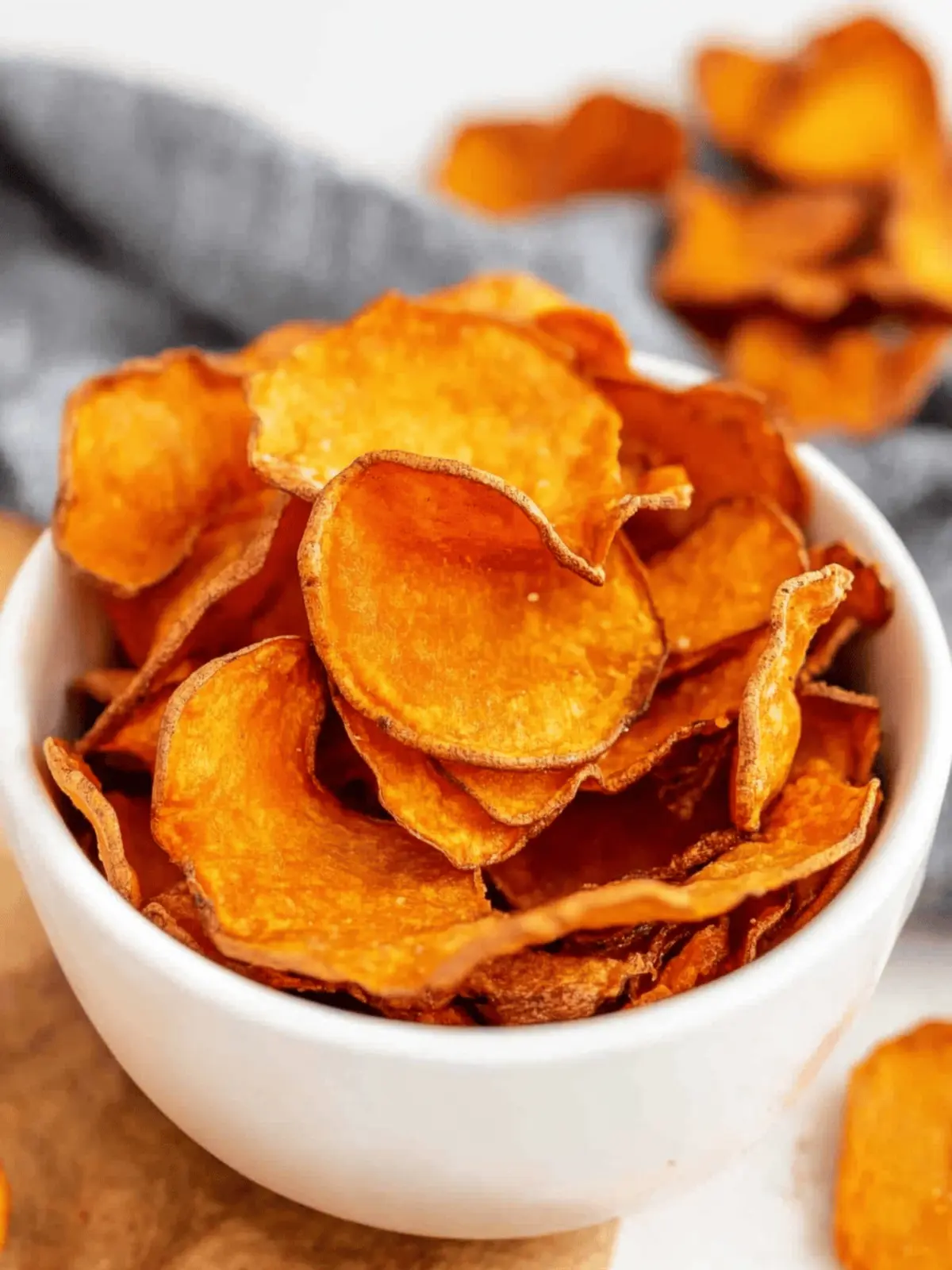 Crispy Air Fryer Sweet Potato Chips You’ll Love to Snack On 3 Air Fryer Sweet Potato Chips