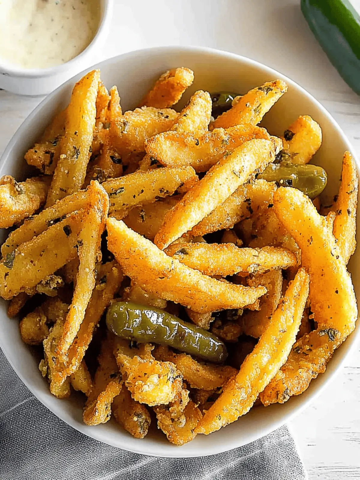 Crispy Jalapeño Fries