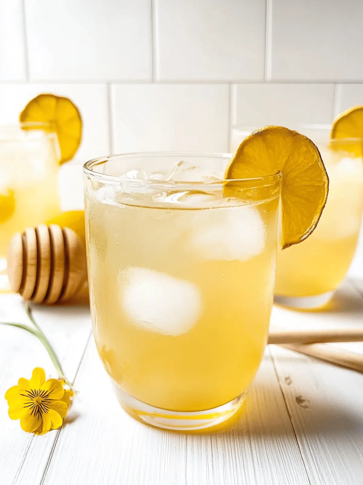 Refresh with This Homemade Honey Mocktail Delight 3 Honey Mocktail