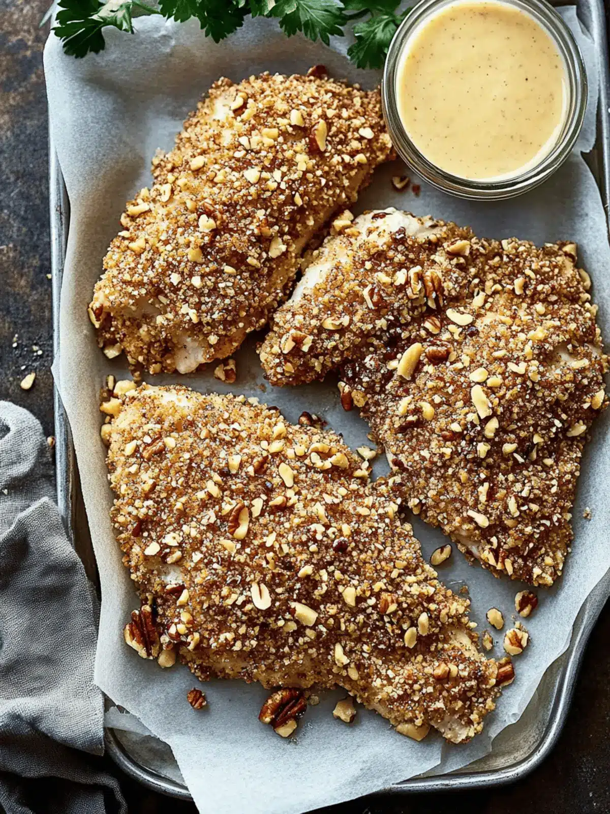Pecan Crusted Chicken